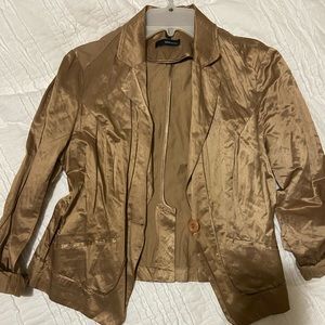 Bold gold ladies jacket